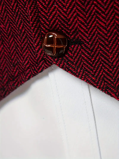 Ferry - シングルブレスト ラペル ベスト