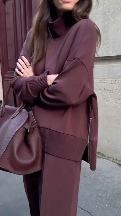 Helena –タートルネックニットセット